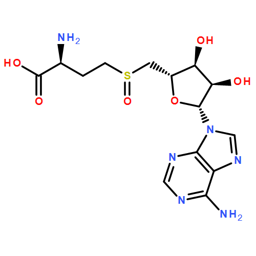 Adenosine, 5'-[(3-amino-3-carboxypropyl)sulfinyl]-5'-deoxy-, (3S)-