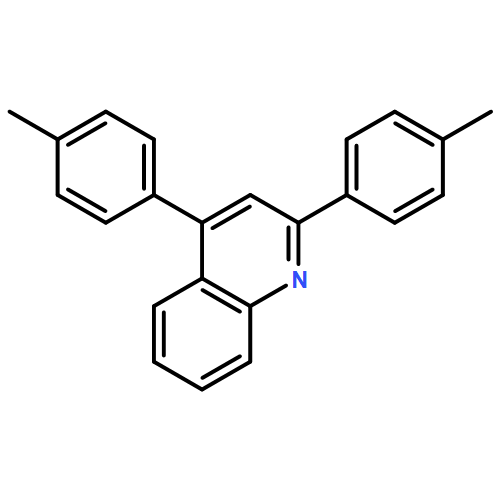 Quinoline, 2,4-bis(4-methylphenyl)-