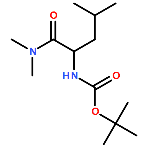 Carbamic acid, N-[(1S)-1-[(dimethylamino)carbonyl]-3-methylbutyl]-, 1,1-dimethylethyl ester