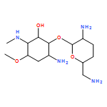D-epi-Inositol, 5-amino-2,4,5-trideoxy-6-O-(2,6-diamino-2,3,4,6-tetradeoxy-α-D-erythro-hexopyranosyl)-3-O-methyl-2-(methylamino)-