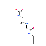 Glycinamide, N-[(1,1-dimethylethoxy)carbonyl]glycyl-N-2-propyn-1-yl-
