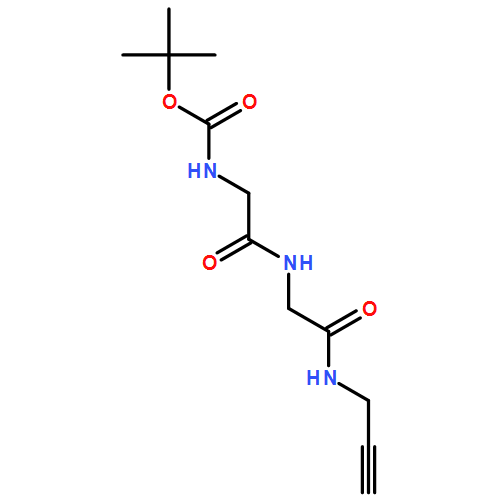 Glycinamide, N-[(1,1-dimethylethoxy)carbonyl]glycyl-N-2-propyn-1-yl-