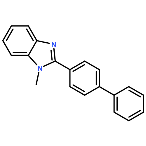 1H-Benzimidazole, 2-[1,1-biphenyl]-4-yl-1-methyl- 