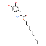 L-Tyrosine, 3-hydroxy-, decyl ester