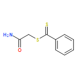 Benzenecarbodithioic acid, 2-amino-2-oxoethyl ester